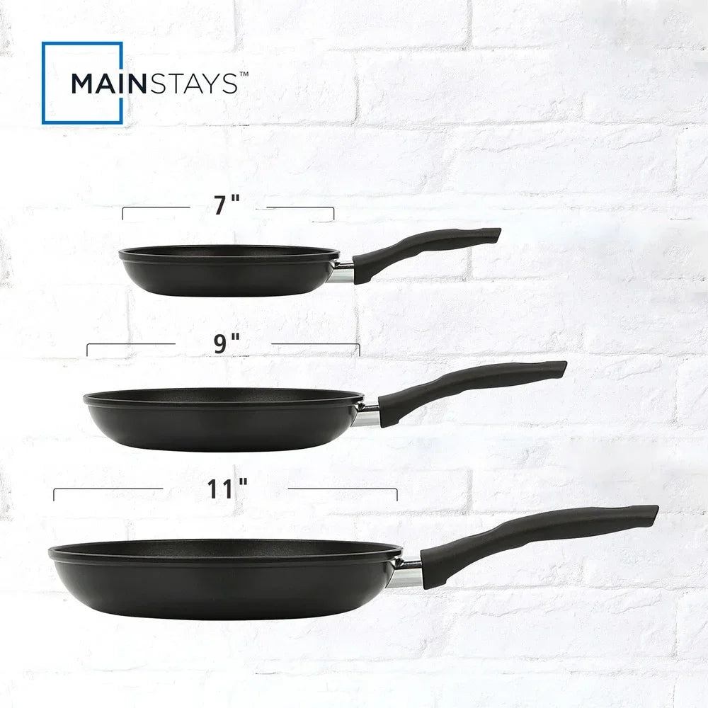 Everyday Easy Nonstick Skillet Set