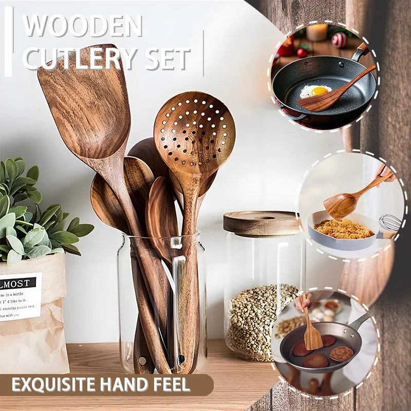 Everyday Wooden Kitchen Set