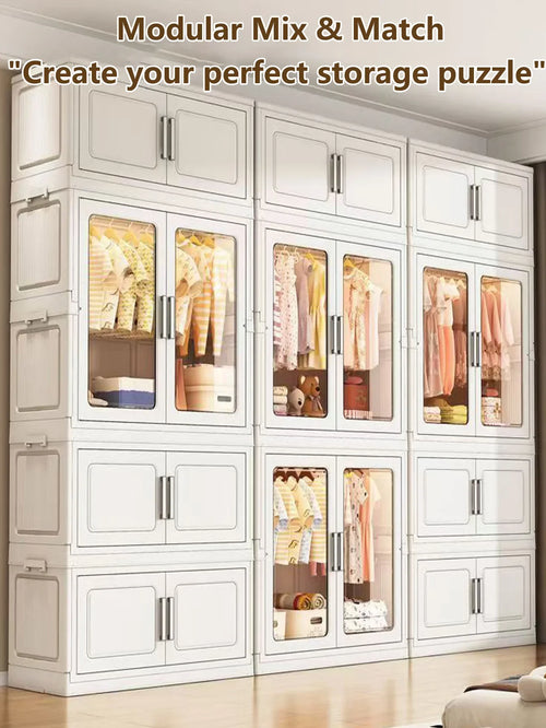 Compact Foldable Dustproof Closet